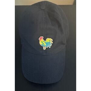 Chubbies Hat Cap Mens Adjustable Blue Preppy Embroidered Rooster Logo Dad Hat